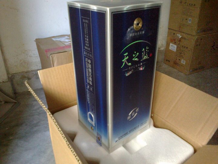 洋河蓝色经典天之蓝 52度 整箱装 480ml*6瓶--