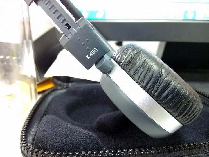 AKG K450 头戴式耳机--K420准备坏了,升级到