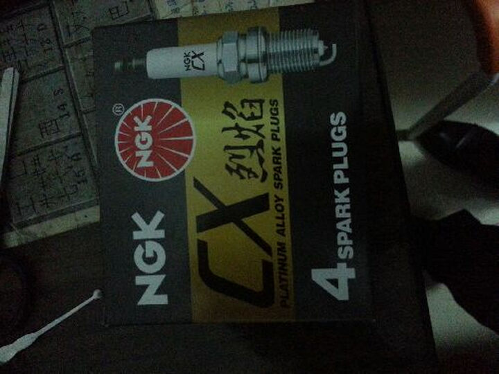 【京东自营】NGK(NGK) CX116铂金火花塞四