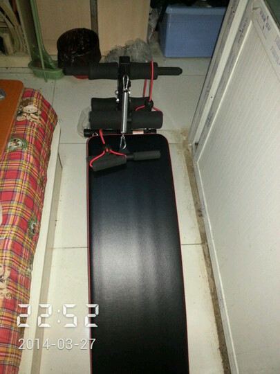 多德士豪华仰卧板 仰卧起坐健腹肌板 家用运动