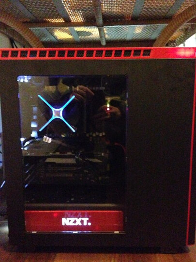 恩杰(NZXT) H440 黑色 (全钢顶部前面面板\/液体