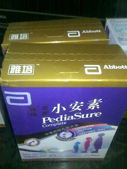 雅培 Abbott 金装小安素 全营养幼儿配方粉 香草