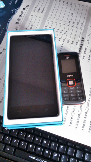 华为 荣耀3C (白色)3G手机 TD-SCDMA\/GSM