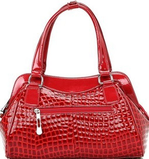 【货到付款】莎若塔新款红宝石真皮气质大牌夺