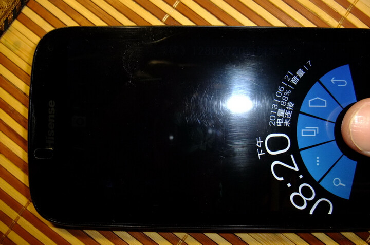 海信 理工男 U960Q 3G手机(皓月黑)WCDMA\/G