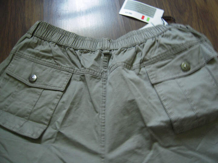 巴豹品牌男士短裤七分裤纯棉休闲中年男裤夏装