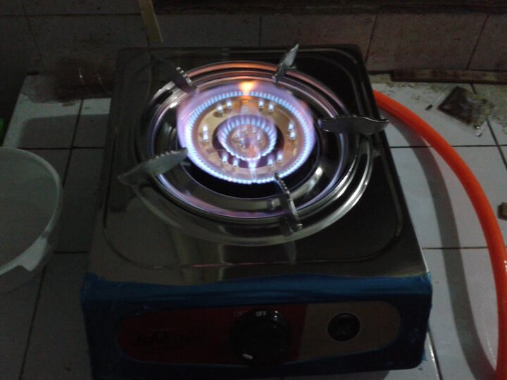 尊威(JOUE)不锈钢台式煤气灶单灶 燃气灶热电