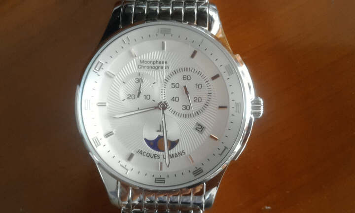 雅克利曼CLASSIC系列男士石英表1-1447F不