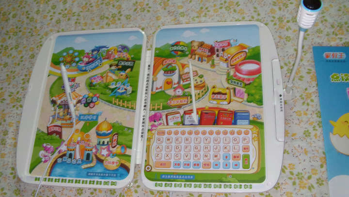 诺亚舟NE360点读机 3-6岁触摸屏家教机 幼儿小