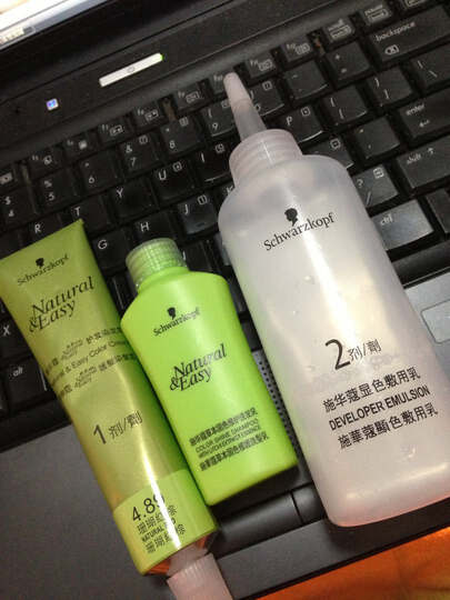 施华蔻怡然染发霜染发膏 染发剂无氨遮白发 植