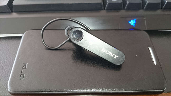 索尼(SONY) MBH10 NFC 蓝牙耳机 黑色--NFC