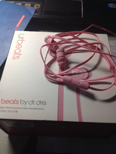 BEATS(BEATS) urBeats 入耳式耳机 粉色(妮琪