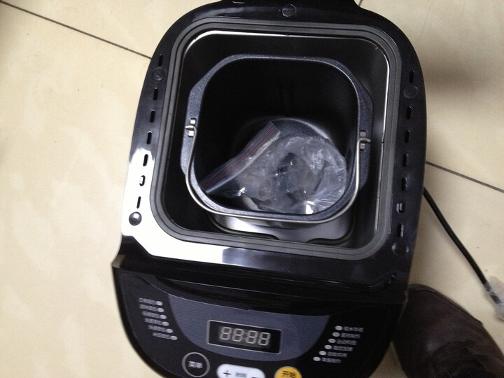 美的(Midea)面包机 厨师机 早餐机 和面机 家用 多用功 揉面机 酸奶机 EHS15AP-PGS 晒单图