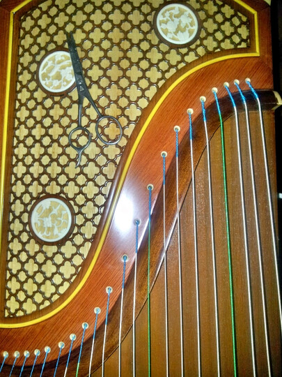 【润扬古筝】视频演奏 音质超好 优质红木挖嵌