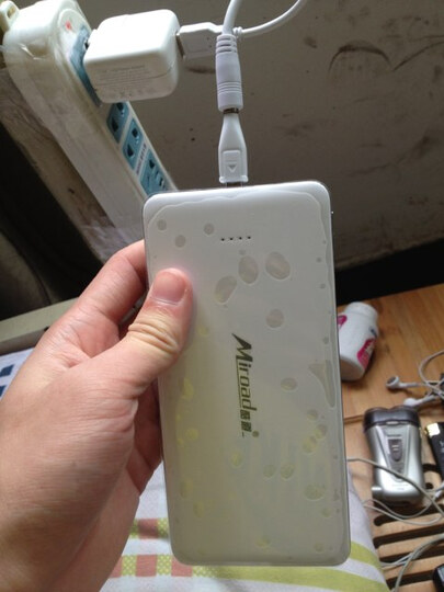 酷道M5聚合物移动电源12000毫安 超薄充电宝