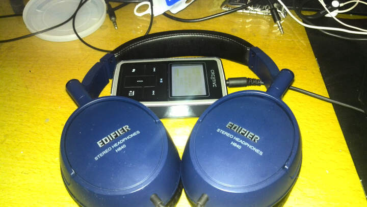 漫步者(EDIFIER) H840 高性能音乐耳机 蓝色--