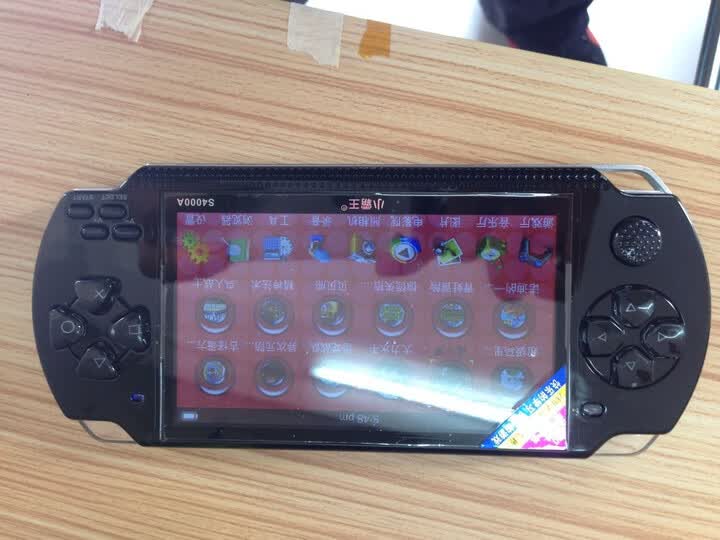 小霸王掌机psp游戏机s4000A 4.3寸8G街机之王