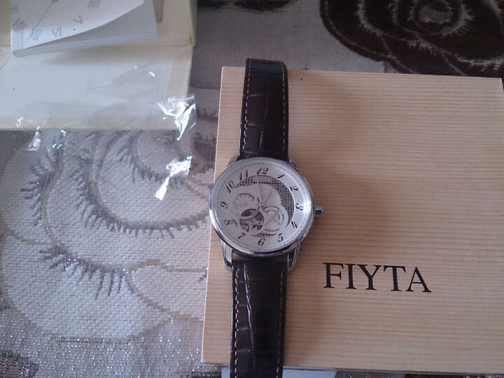 FIYTA飞亚达摄影师系列男士白色机械手表GA