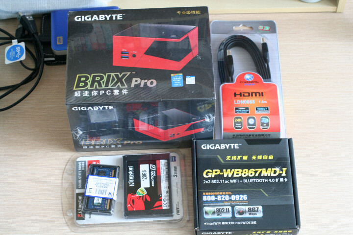 技嘉（GIGABYTE）BSi5H-6200 Brix超迷你PC （内置处理器与主板/不含2.5英寸硬盘和笔记本内存） 晒单图