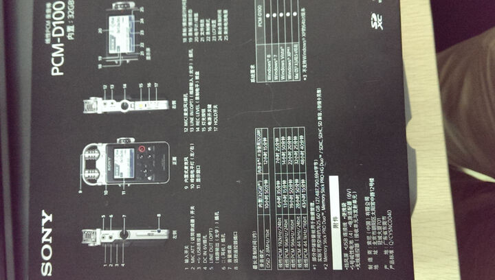 索尼(SONY)录音笔ICD-SX2000 16GB 黑色 支持专业无损音乐播放 高解析度三向双麦克风 适用学习商务会议 晒单图