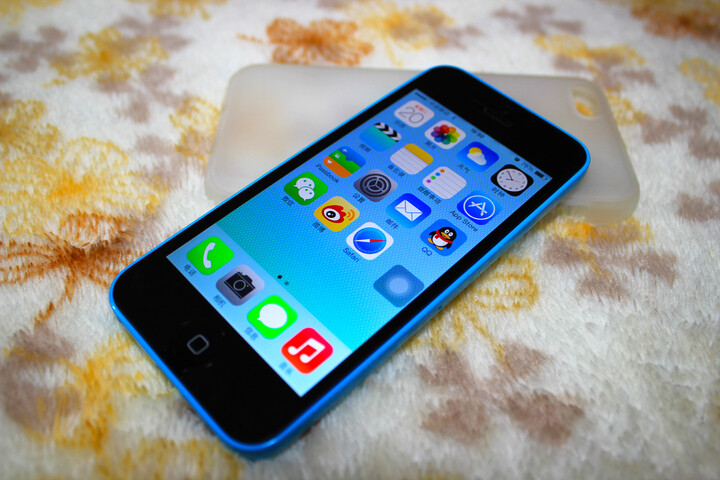苹果(APPLE)iPhone 5c 32G版 3G手机(蓝色)W