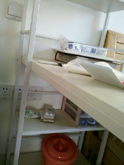 生活诚品 实用一体化工作桌电脑桌(附书架)CJ