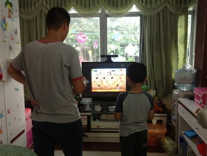 外星科技ET-11体感电视游戏机 家庭感应运动双