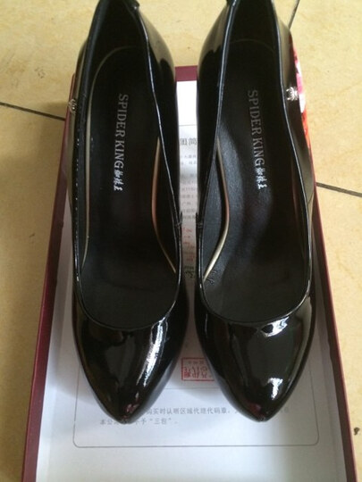 王女单鞋2014春季新款防水台高跟女士单鞋真