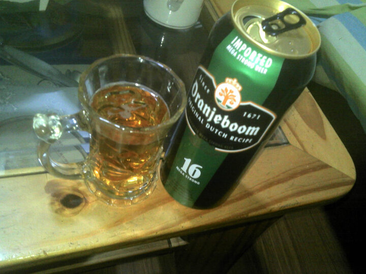 橙色炸弹(Oran Jeboom) 啤酒 16度最强劲啤酒500ml*6听--橙色炸弹牛