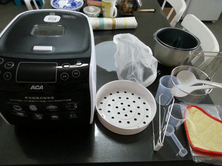 北美电器(ACA)面包机家用和面机早餐机烤面包机蛋糕机揉面机全自动家用一机八能面点电饭煲AB-IPN16 晒单图