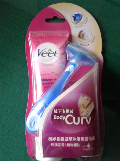 薇婷Veet香氛凝萃 沐浴用脱毛膏(腋下专用装)1