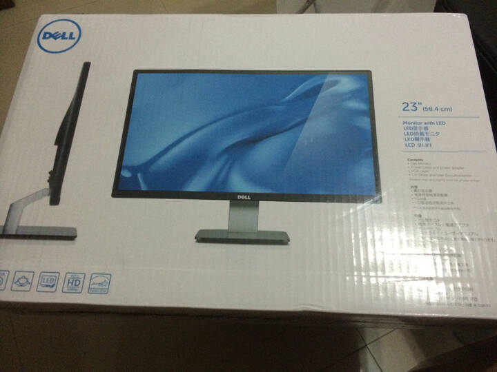 戴尔(DELL)S2340L 23英寸宽屏IPS镜面无