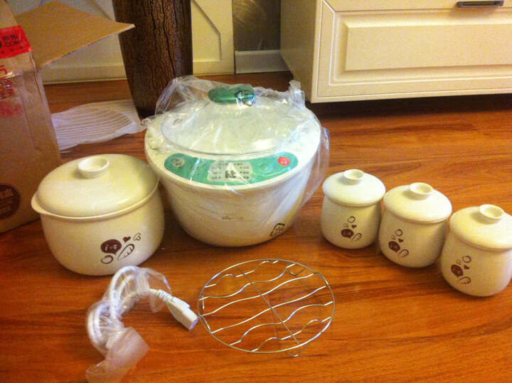 小熊(Bear) DDZ-125TB 微电脑隔水电炖盅炖锅