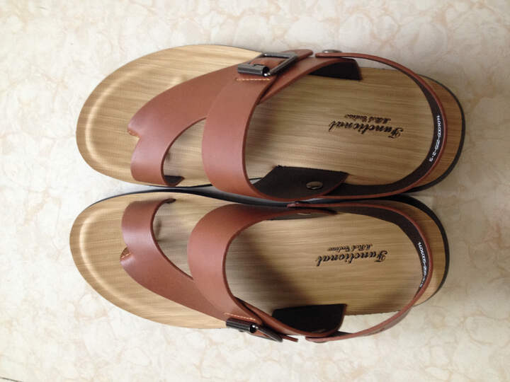 Mr.A春夏新款男凉鞋男真皮正品夹趾凉拖男士