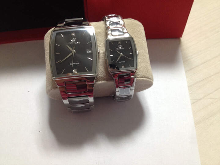 天王表TIANWANG石英表男表商务休闲间钨钢