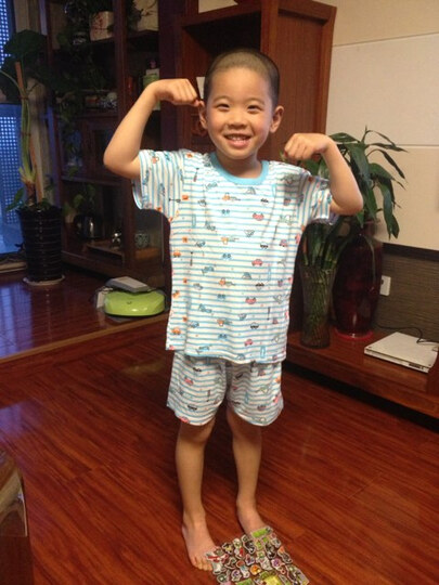 北极绒 儿童套装 男童女童中小童 短袖短裤套装