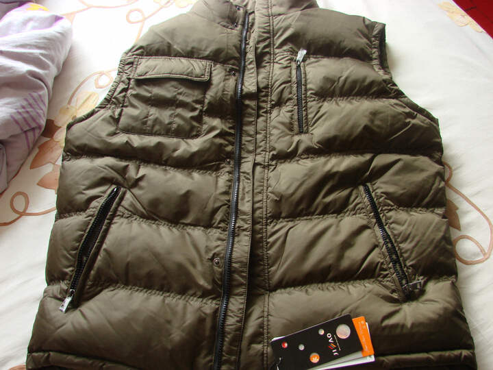 <em>杰奥</em>jieao<em>羽绒服 男款</em>高档<em>马甲</em> 欧版多兜设计 提