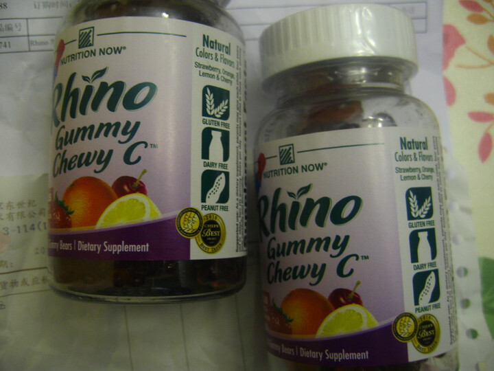 Rhino 犀牛超人儿童锌维生素C及松果菊软糖 6