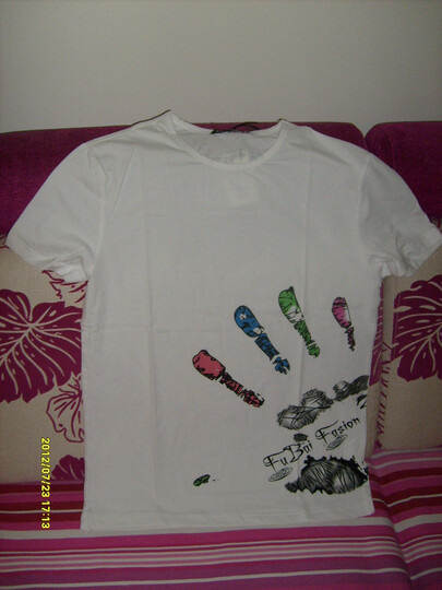 富柏Fubai 2012夏季 潮流如来神掌手印涂鸦印