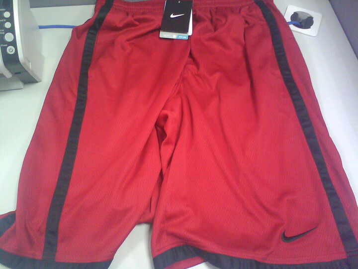 <em>耐克Nike男式</em>针织<em>短裤</em> 397953-648 红色 L--秒