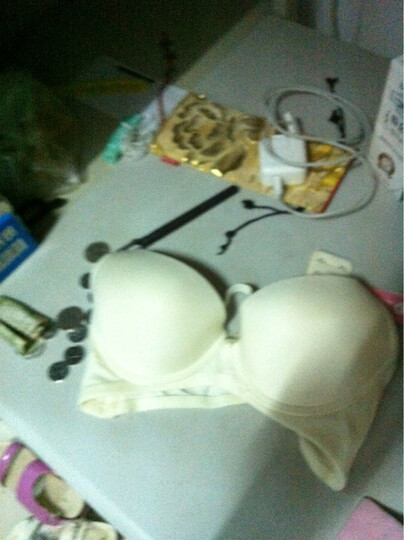 蜜格儿 <em>文胸内衣</em>聚拢调整型<em>文胸罩</em>W9364 黄色