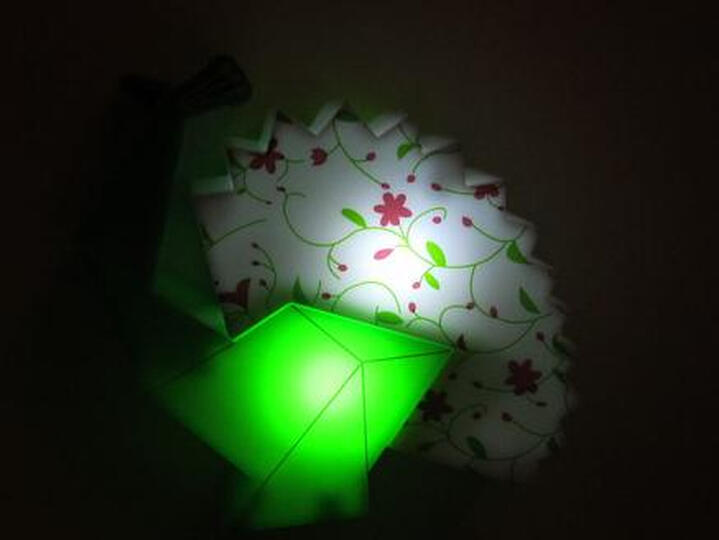 齐心(COMIX)LED时尚居家必备节能小夜灯-折