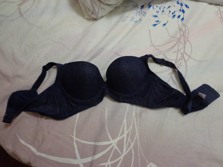 维雅 奢华古典 聚拢侧收防走光时尚光面<em>文胸</em>三