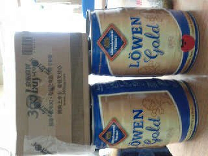 德国 Lowen罗维黄啤酒5L桶--桶装的啤酒好啊!