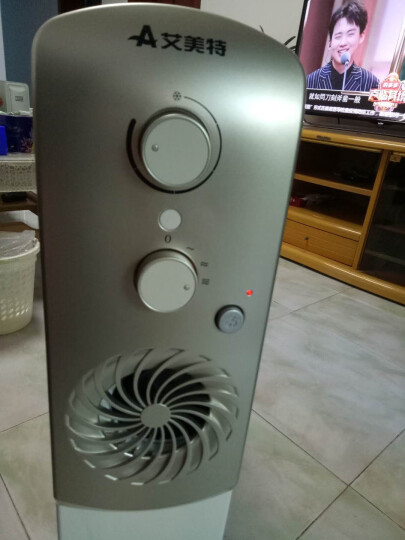 艾美特（Airmate）取暖器/家用电暖器/电暖气 13片速热电热油汀 HU1326-W 晒单图