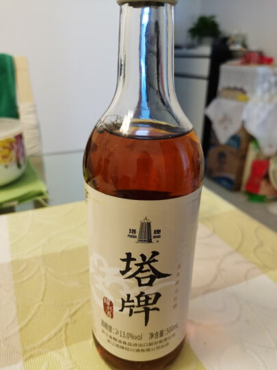 塔牌 陈年花雕酒 传统型半干 绍兴 黄酒 500ml*12瓶 整箱装 晒单图