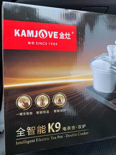 金灶（KAMJOVE） F9全自动上水电热水壶泡茶壶茶具套装 电茶壶烧水壶保温泡茶器 0.8L 1个 晒单图