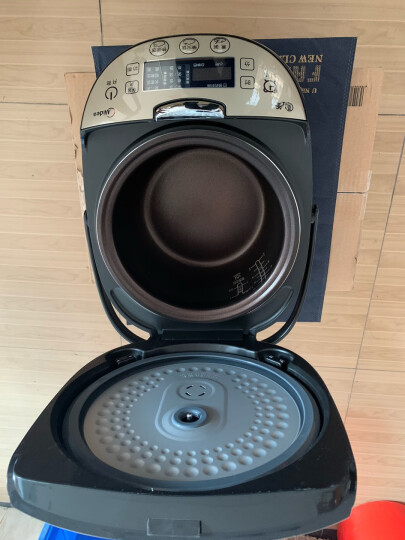 美的(Midea)电饭煲 涡轮除泡防溢锅 金属拉丝机身 圆灶釜4L电饭锅MB-WFS4057 晒单图