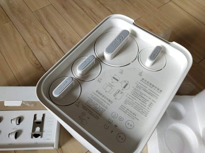 米家 小米净水器家用净水机 400G厨上增强版 RO反渗透 4重过滤直饮 双出水龙头 免安装 米家APP智能互联 晒单图