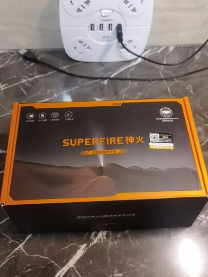 神火（SupFire）C8T6手电筒强光手电筒超长续航超亮远射小型迷你充电应急灯便携 晒单图